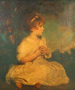 Sir Joshua Reynolds The Age of Innocence France oil painting artist